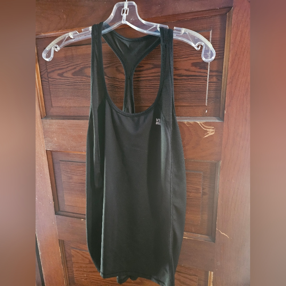 Victoria's Secret Black Racerback Tank Top